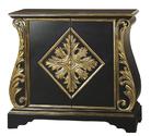 Accent Chest (Painted, Black & Gold)