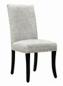 Accent Nail Side Chair - Set Of 2 (Light Gray)