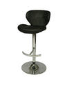 Aegean Coast Hydraulic Bar Stool (Chrome & Black Finish)