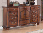 Barkley Square Dresser (Warm Oak Finish)