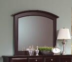 Hamilton Franklin Landscape Mirror (Merlot Finish)