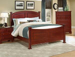 Hamilton Franklin Panel Bed (Cherry Finish)