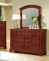 Hamilton Franklin Triple Dresser (Cherry Finish)