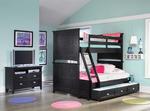 Bennett Bunk Bed - Twin over Full (Black)