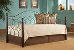 Bianca Daybed (Hammered Pewter & Espresso Finish)