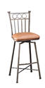 Bostonian Swivel Bar Stool (Bronze & Shandora Toast Finish)