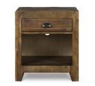 Braxton Open Nightstand (Distressed Natural)