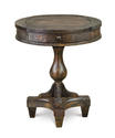 Brenley Pedestal Nightstand (Natural Umber)