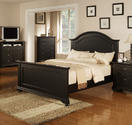 Brook Bed (Black Finish)