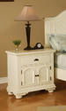 Brook Nightstand (White Finish)