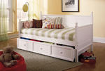 Casey Wood Cottage Daybed in White