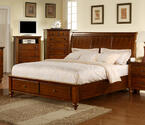 Chatham Storage Bed (Walnut Finish)