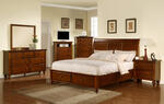 Chatham Storage Bedroom Set (Walnut Finish)