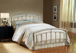Claudia Bed (Matte Nickel Finish)