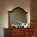 Cottage Collection Landscape Mirror (Cherry Finish)