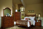 Cottage Collection Slat Poster Bedroom Set (Cherry Finish)