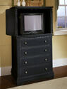 Cottage Collection Vanity Chest (Black Finish)