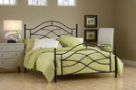 Cole Bed (Black Twinkle Finish)