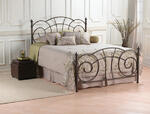 Del Rio Bed (Metallic Brown Finish)