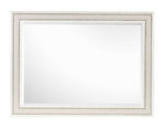 Diamond Landscape Mirror (Glossy Cream)