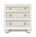 Diamond Nightstand (Glossy Cream)