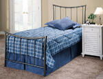 Edgewood Trundle Bed (Magnesium Pewter Finish)