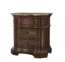 Edington Nightstand (European Cherry & Dark Brown)