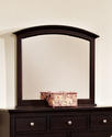 Forsyth Arched Mirror (Merlot Finish)