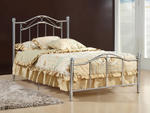 Gavin Bed (Silver Finish)