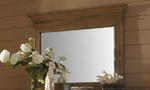 Hamptons Landscape Mirror (Weathered Pine Finish)