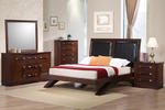 Java Bedroom Set (Dark Cherry Finish)