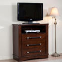Java Media Cabinet (Dark Cherry Finish)