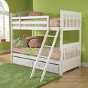 Lauren Bunk Bed (White Finish)