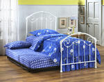 Maddie Trundle Bed (Glossy White Finish)