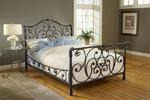 Mandalay Bed (Rustic Old Brown Finish)