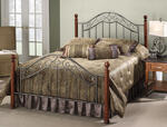 Martino Bed (Smoke Silver Finish)