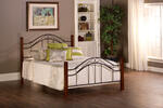 Matson Bed Set (Cherry & Black Finish)