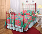 Molly Trundle Bed (Red Finish)