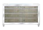 Monroe Dresser (Pearlized White)