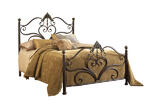 Newton Headboard (Antique Brown Highlight Finish)