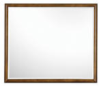Nova Framed Landscape Mirror (Chestnut)