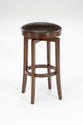 O'Shea Backless Bar Stool (Brown Cherry Finish)