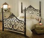 Parkwood Bed (Black Gold Finish)