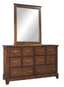 Pepper Creek Dresser & Mirror (Dark Birch)