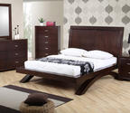Raven Bed (Dark Cherry Finish)