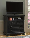 Reflections Entertainment Center (Ebony Finish)