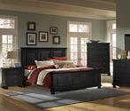Reflections Mansion Bed (Ebony Finish)