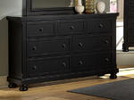 Reflections Triple Dresser (Ebony Finish)