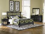 Regan Bedroom Set (Black)