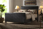 Rene Bed (Dark Brown Finish)